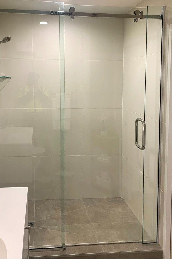 sliding shower doors